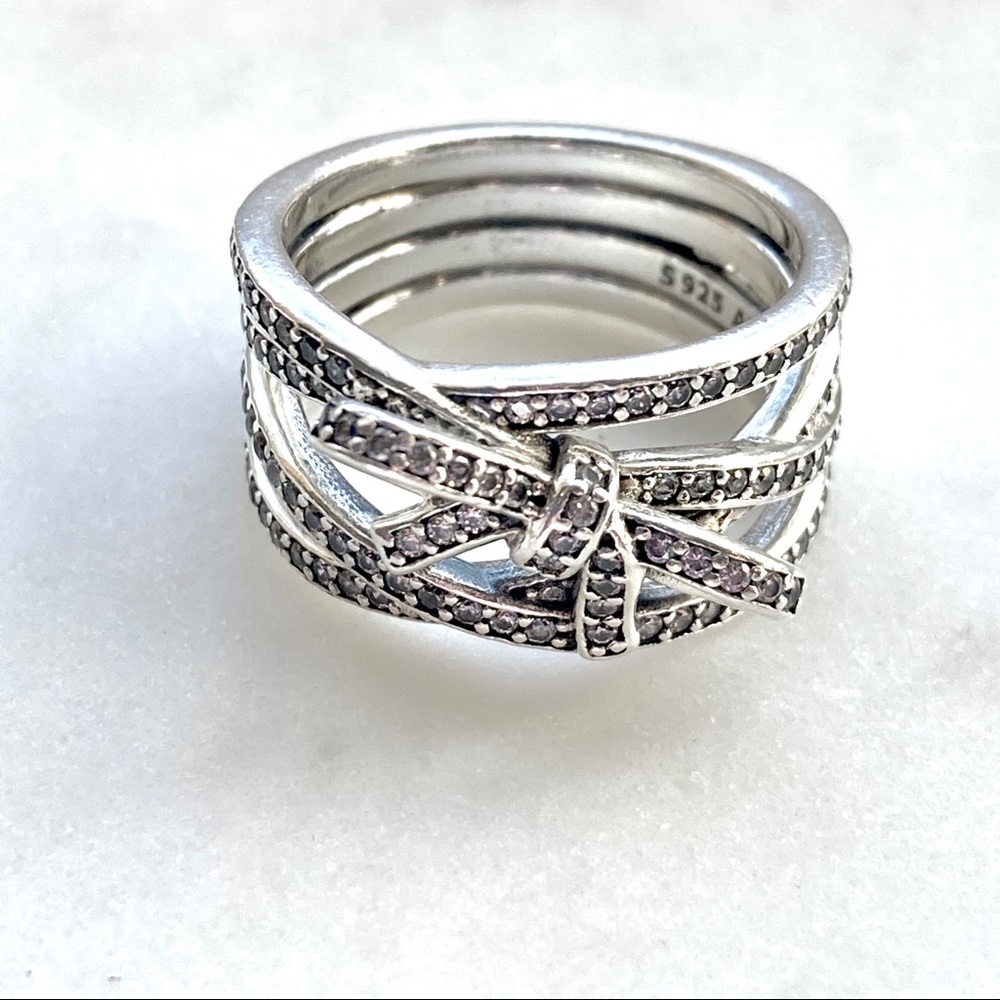 Pandora Delicate Sentiments Ribbon Ring - Picture 3 of 8